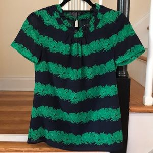J. Crew Factory short sleeve blouse